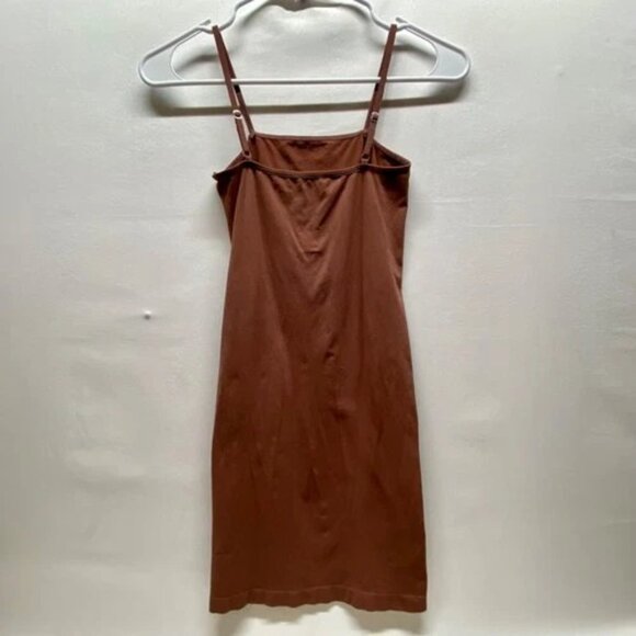 Intimately Free People One Piece Brown Shape Wear Slip Women's XS/S Fitted Knit - Picture 2 of 6
